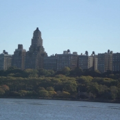View from a boat on the Hudson River, October 2013 View from a boat on the Hudson River, October 2013